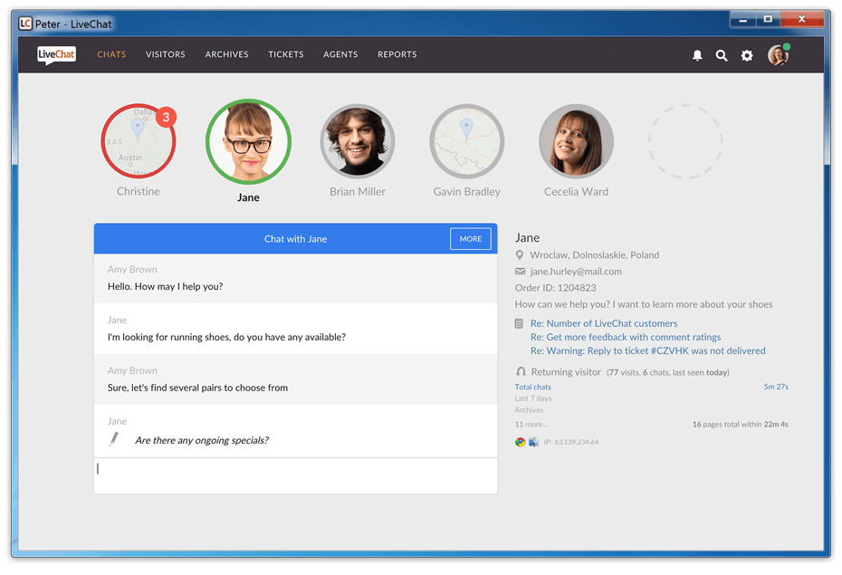 Download do LiveChat: Aplicativo para Windows Download do LiveChat: Aplicativo para Windows